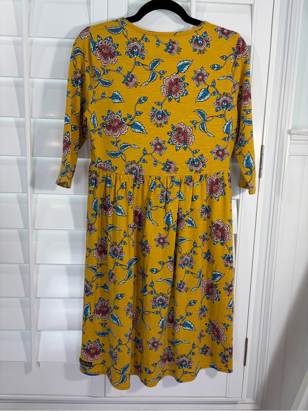 Matilda Jane Mustard Floral Mini Dress (XS) - Picture 2 of 8